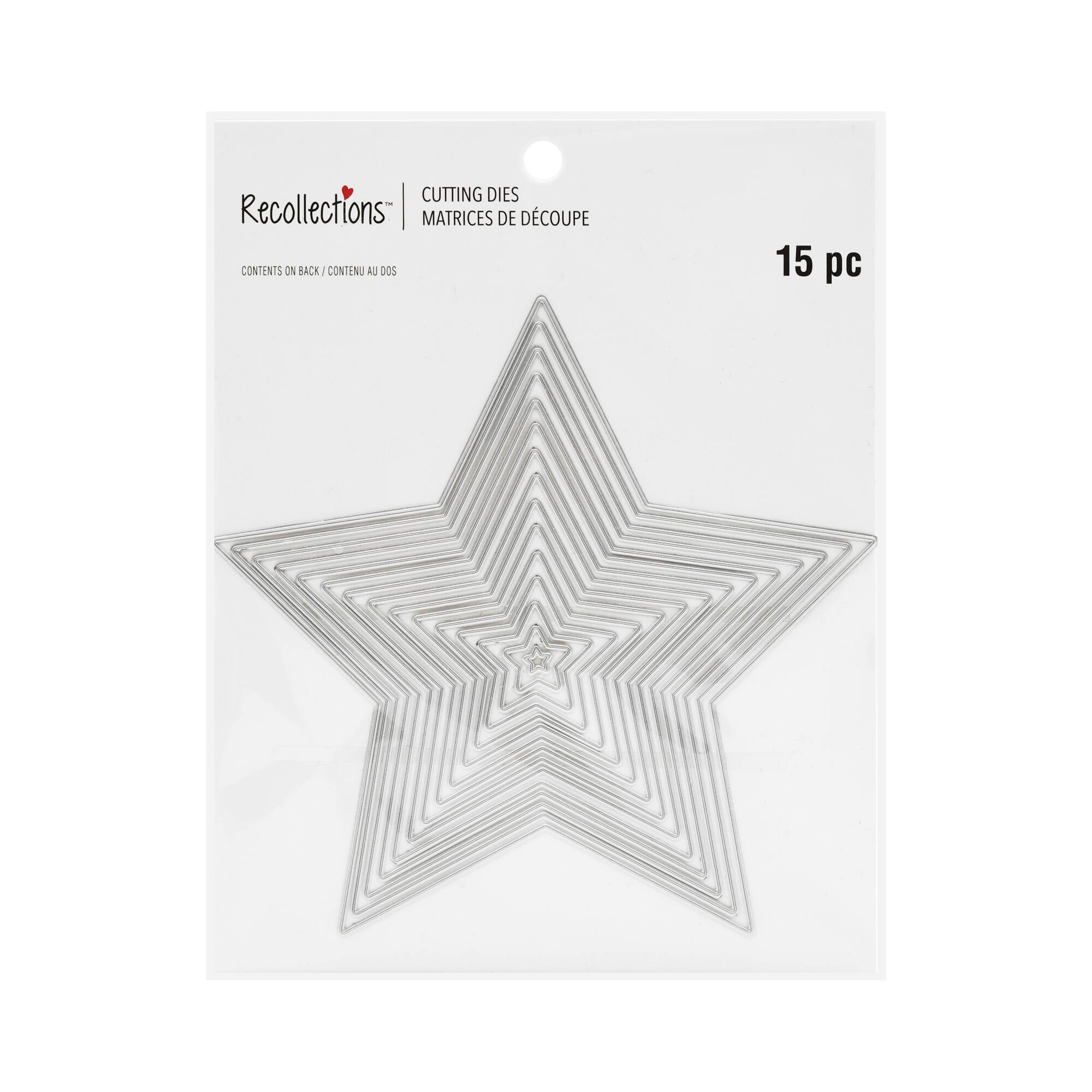 6 Pack: Star Cutting Die Set by Recollections™